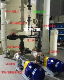 化(hua)工泵使用現(xiàn)場